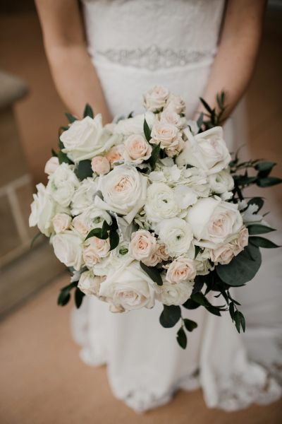 Blush & Cream Wedding Flower Preservation // Stephanie & Mark